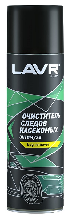 Пенный очиститель следов насекомых Антимуха LAVR LN1430, 650 мл