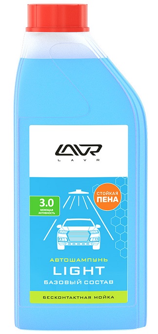 Автошампунь Light LAVR LN2301, 1 л