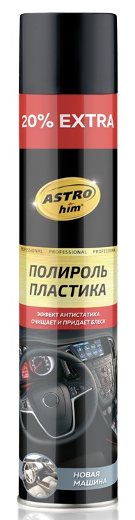 Полироль пластика Astrohim AC-2353, новая машина, 1000 мл