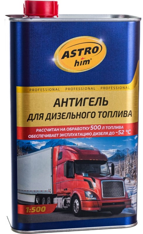 Антигель для дизельного топлива Astrohim AC-123, 1 л 