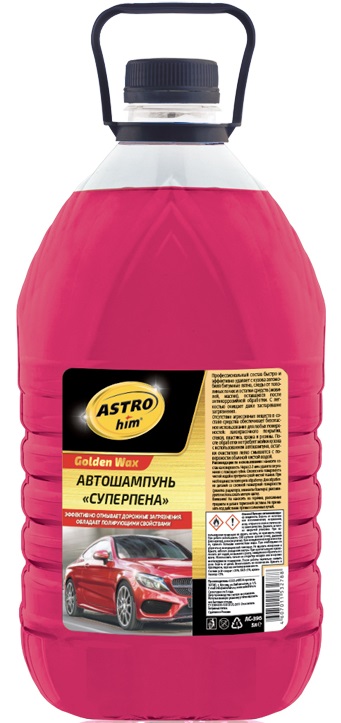 Автошампунь суперпена Golden Wax Astrohim AC-350, 5 л