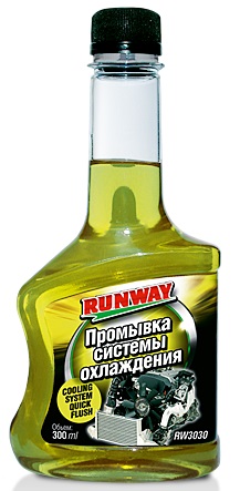 Промывка системы охлаждения Runway RW3030, 300 мл