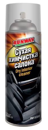 Сухая химчистка салона Runway RW6099, 500 мл 