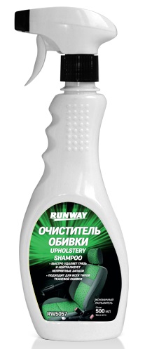 Очиститель обивки салона Runway RW5057, 500 мл