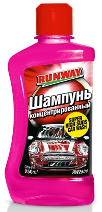 Шампунь концентрированный Runway RW2504, 250 мл