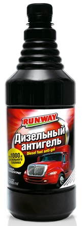 Дизельный антигель Runway RW10060, 1 л