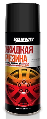 Жидкая резина Runway RW6700, черный, 450 мл