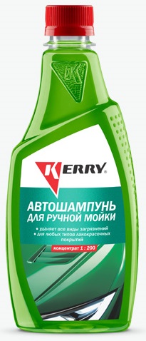 Автошампунь KERRY KR-270-2, концентрат, 500 мл