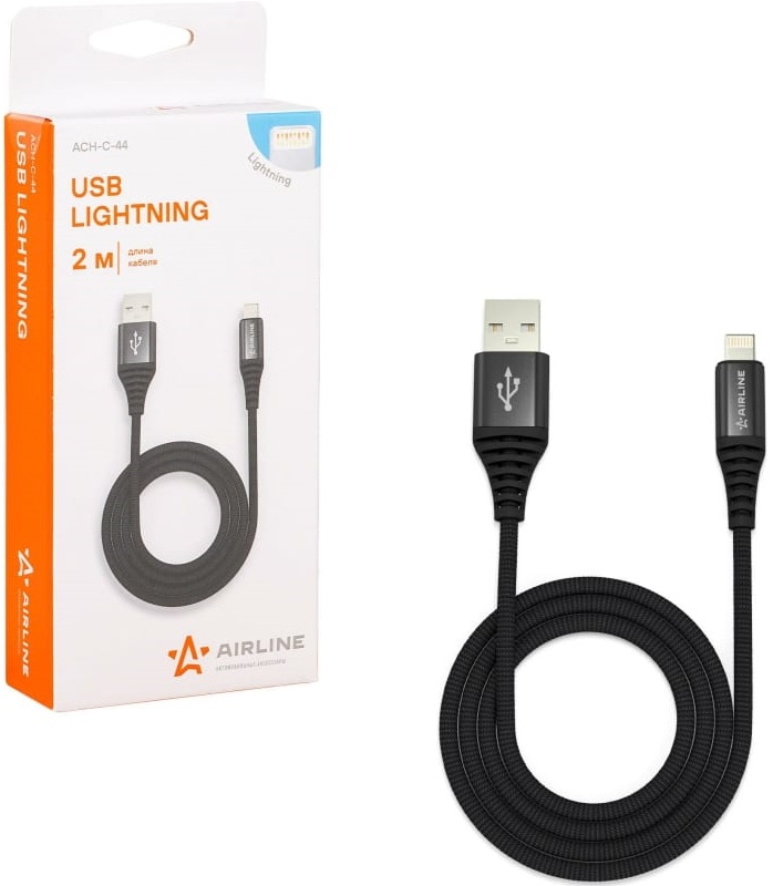 Кабель Airline ACH-C-44, USB - Lightning, 2 м