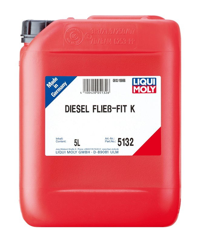 Дизельный антигель Liqui Moly 5133, Diesel Fliess-Fit K, 20 л