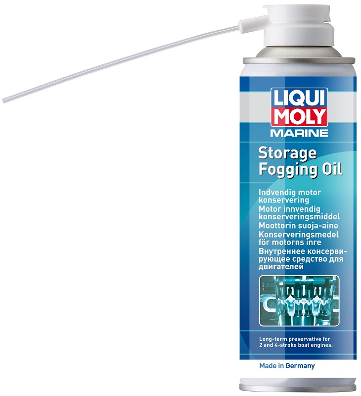 Внутренний консервант судового двигателя Liqui Moly 25033, Marine Storage Fogging Oil, 300 мл