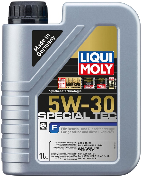 Масло моторное синтетическое Liqui Moly 2325 Special Tec F, 5W-30, 1 л