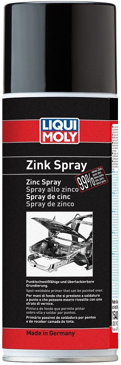 Грунтовка цинковая LIQUI MOLY 1540, 400 мл