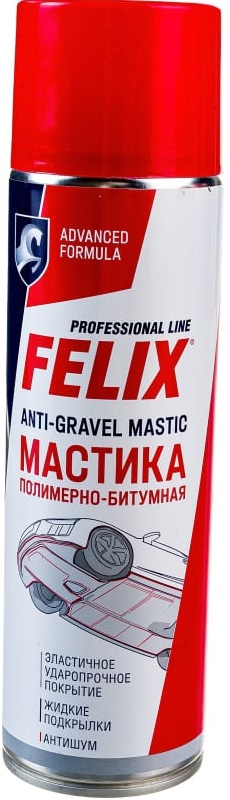 Мастика полимерно-битумная Felix 411040023, 650 мл