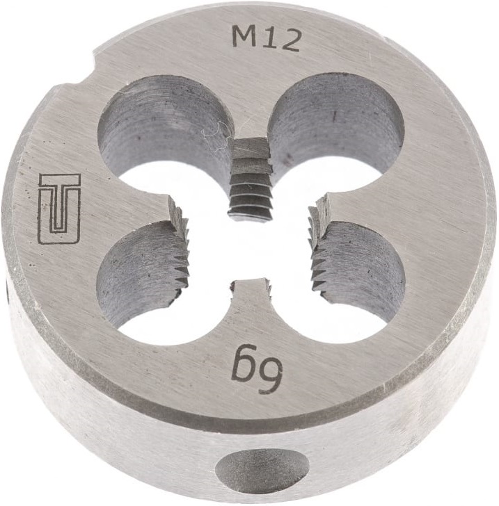 Плашка СИБРТЕХ 77032, М12x1.75 мм 