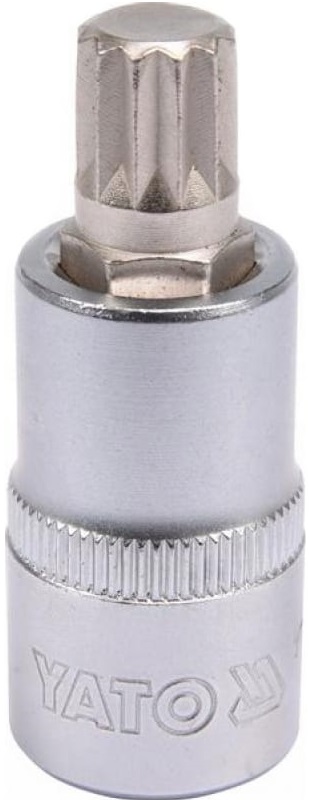 Головка-бита SPLINE YATO YT-04344, M12, 55 мм, 1/2