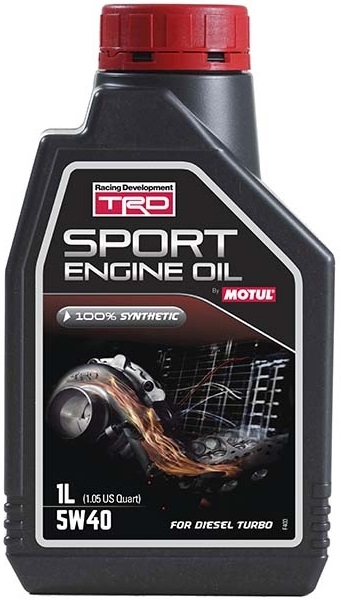 Масло моторное Motul 110942, TRD SPORT ENGINE OIL DIESEL, 5W-40, 1 л 