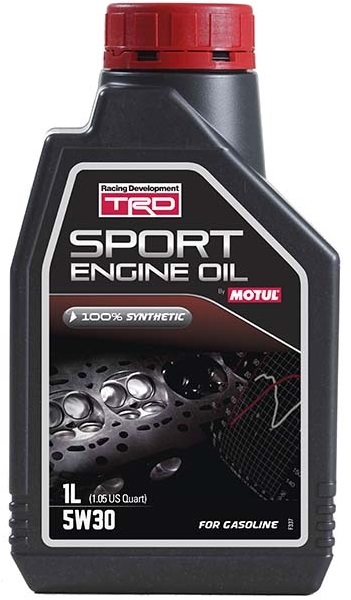 Масло моторное Motul 110939, TRD SPORT ENGINE OIL GASOLINE, 5W-30, 1 л 