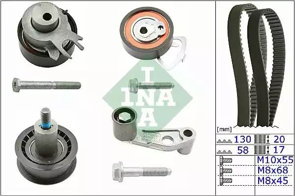 Комплект ремня ГРМ SEAT Leon Ina 530 0360 10