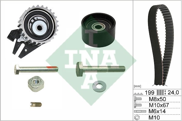 Комплект ремня ГРМ ALFA ROMEO 159 Ina 530 0562 10