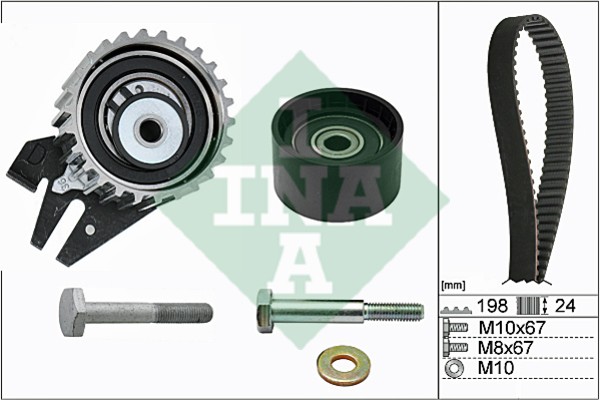 Комплект ремня ГРМ ALFA ROMEO 147 Ina 530 0626 10