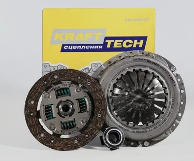 Комплект сцепления с выжимным подшипником FIAT Palio Krafttech W03180D