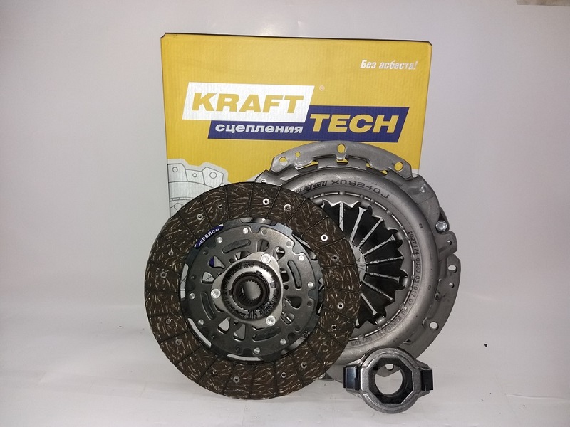 Комплект сцепления с выжимным подшипником NISSAN Primera Krafttech W08240I