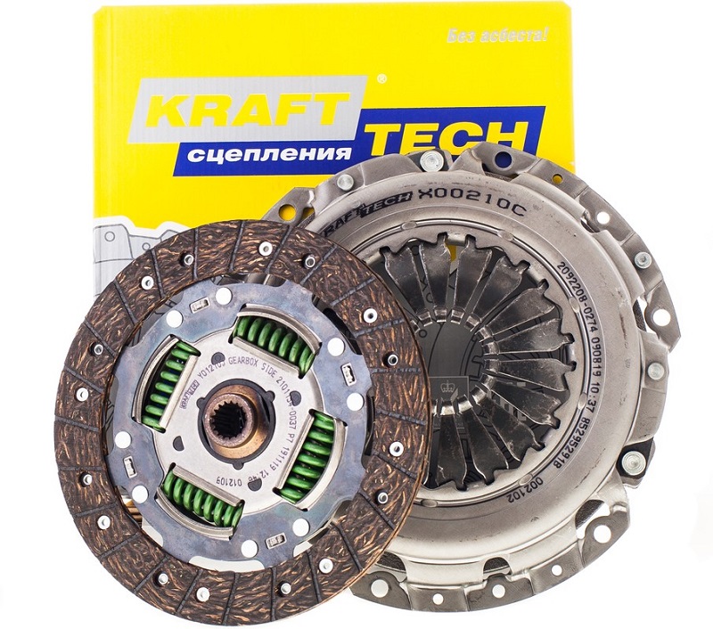 Комплект сцепления FORD Fiesta Krafttech W00210D9