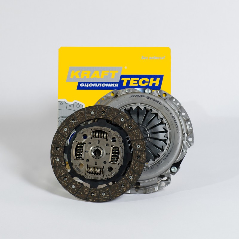 Комплект сцепления Ford Focus Krafttech W01220B9