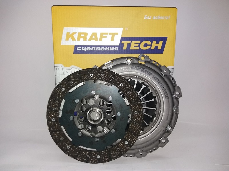 Комплект сцепления Ford Focus Krafttech W01228E9