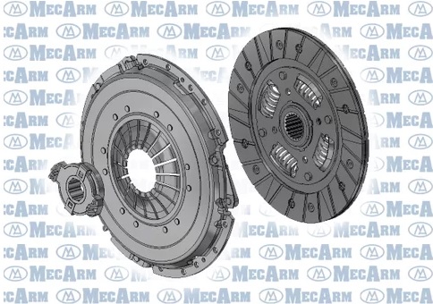 Комплект сцепления с выжимным подшипником Mecarm MK10251