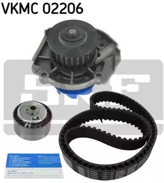 Комплект ремня ГРМ с водяным насосом FIAT 500 SKF VKMC 02206