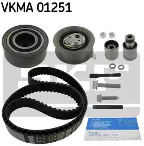 Комплект ремня ГРМ AUDI A3 SKF VKMA 01251