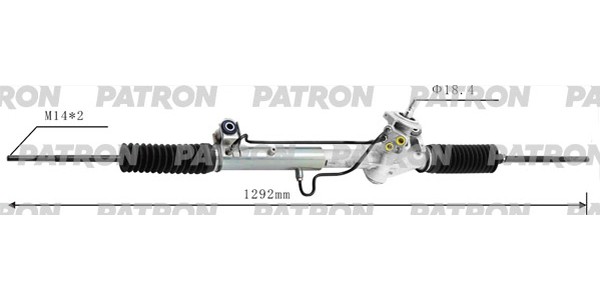 Рейка рулевая FORD FOCUS Patron PSG3020