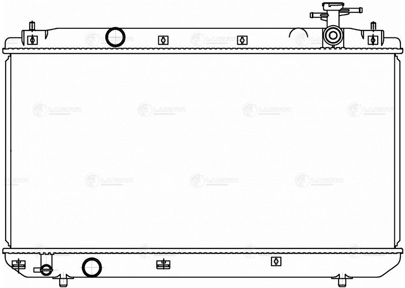 Радиатор охлаждения Chery Tiggo Luzar LRC 3034