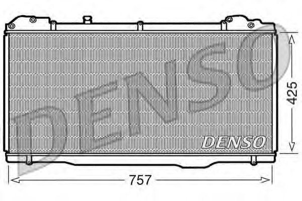 Радиатор охлаждения RENAULT Espace Denso DRM23023