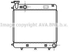 Радиатор охлаждения Mercedes-Benz T1 AVA MSA2085
