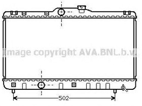 Радиатор охлаждения Toyota Corolla AVA TOA2147