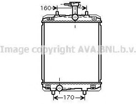 Радиатор охлаждения CITROEN C1 AVA TOA2360