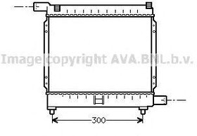 Радиатор охлаждения MERCEDES 190 AVA MS 2039