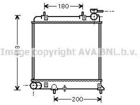 Радиатор охлаждения HYUNDAI Accent AVA HYA2085