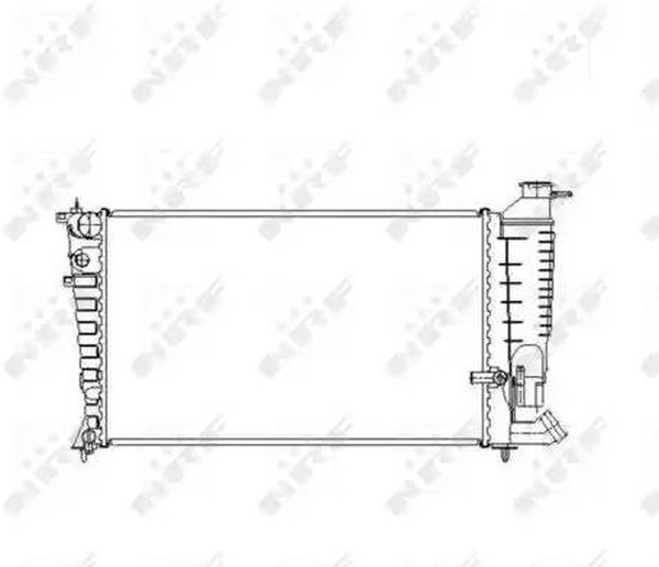 Радиатор охлаждения CITROEN ZX Nrf 50474