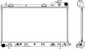 Радиатор охлаждения SUBARU FORESTER Sakura 3421-1008