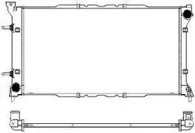 Радиатор охлаждения SUBARU Legacy Sakura 3421-1002