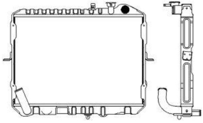 Радиатор охлаждения Sakura 1451-0220