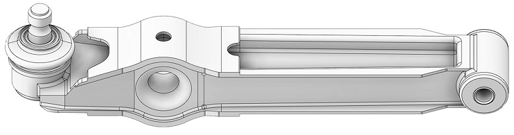 Рычаг подвески KIA Pregio CTR CQ0192