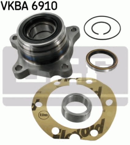 Комплект подшипника ступицы колеса TOYOTA Land Cruiser Prado SKF VKBA 6910