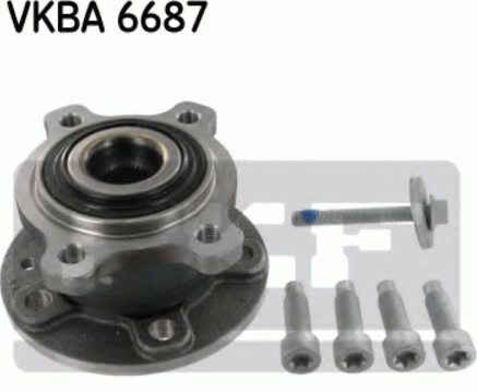 Комплект подшипника ступицы колеса VOLVO XC60 SKF VKBA 6687