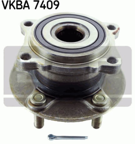 Комплект подшипника ступицы колеса CITROEN C-Crosser SKF VKBA 7409