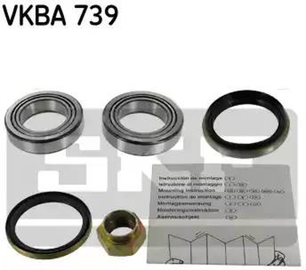 Комплект подшипника ступицы колеса MAZDA 323 SKF VKBA 739